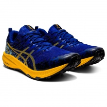 Asics Trail Running Shoes Fuji Lite 2 Monaco Blue/Yellow Men